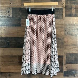 New! LuLaRoe Lola Geo Print Skirt
